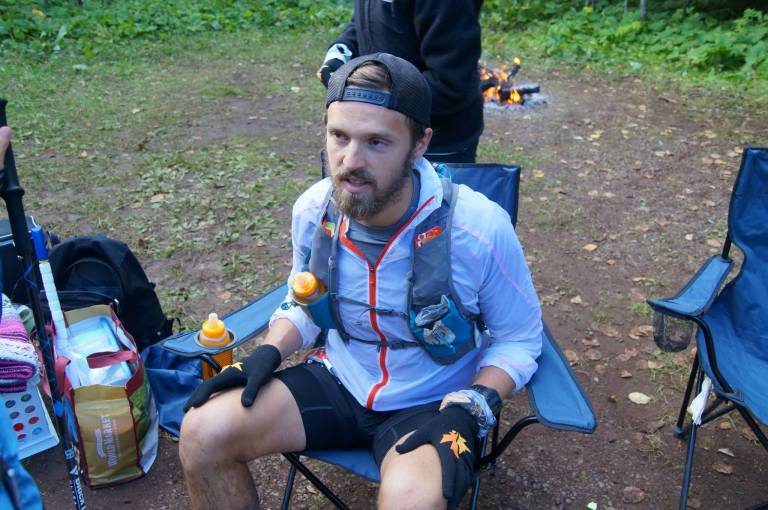 Tired and groggy at mile 78